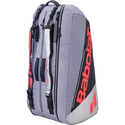Babolat Pure Strike X9 Racketbag Carbon Grey - Grijze Tennistas - Tennistas 9-12 Rackets