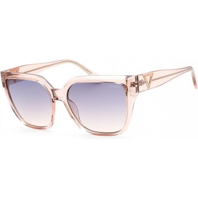 GueSS Dames S Zonnebril Gf6184 Transparent Pink/56-00-00 white