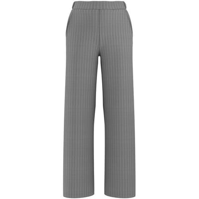 ESMARA Dames broek, wide leg (Grijs, XS (32/34))