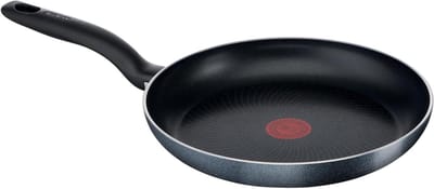 Koekenpan - Keukenpan - Dagelijks Koken - Titanium Antiaanbaklaag - 28 cm - Grijs
