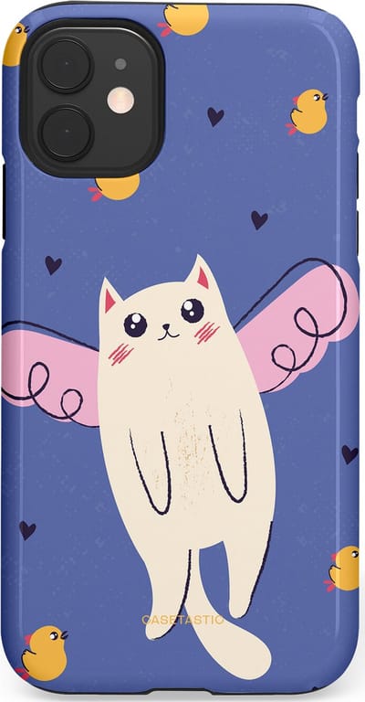 Casetastic Hoesje Geschikt voor Apple iPhone 11 - Stijlvolle Beschermende Duo-layer Case - Kuikendief