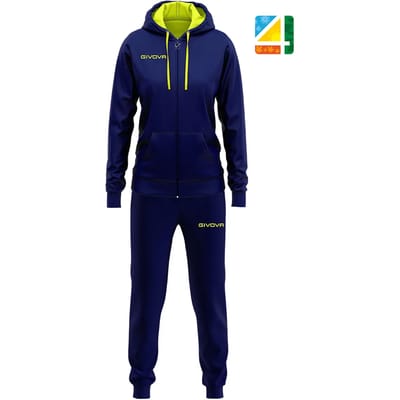 Givova Lady Trainingspak Blauw S Vrouw