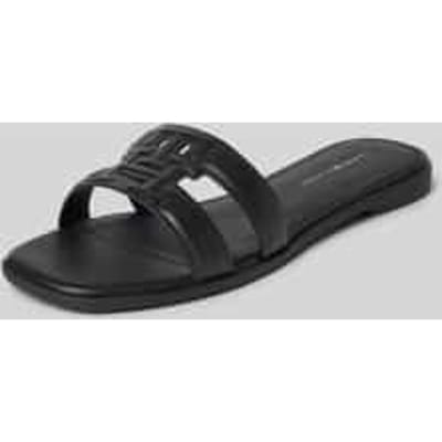 Slippers van echt leer