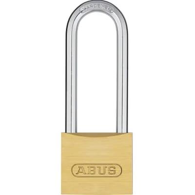 Abus Hangslot Met Sleutel Tkb3/40hb63 - Massief Messing Voor Poort - Behuizing 40mm, Beugel 63mm