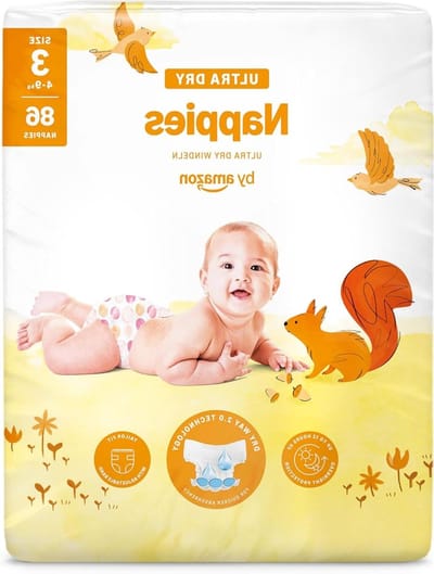 Baby Luiers - Wegwerpluiers Pampers - Droog en Comfortabel - Tot 12 Uur Bescherming - 86 Stuks - Wit