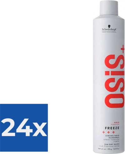 Stevige Fixatie Haarlak Osis Freeze Schwarzkopf - Voordeelverpakking 24 stuks