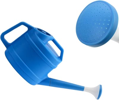 Tuingieter met Lange Tuit - Watergieter Plantenbak - Planten Verzorgen - Afneembare Sproeikop - 40 x 16 cm - Blauw