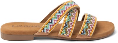 Lazamani - Aaf Dames Slippers Multi - Maat 36