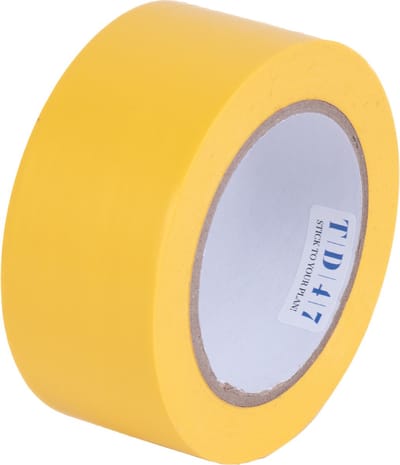 TD47 PVC Safety Markeringstape 50mm x 33m Geel