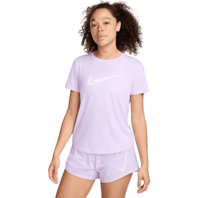 Nike One Swoosh Dri-fit Paarse Hardlooptop