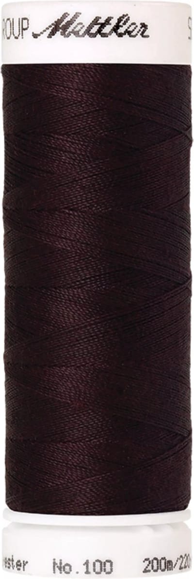 Amann Mettler Seralon Naaigaren – Mahogany (0793) – 200 m – No. 100 – 100% Polyester – Per Stuk