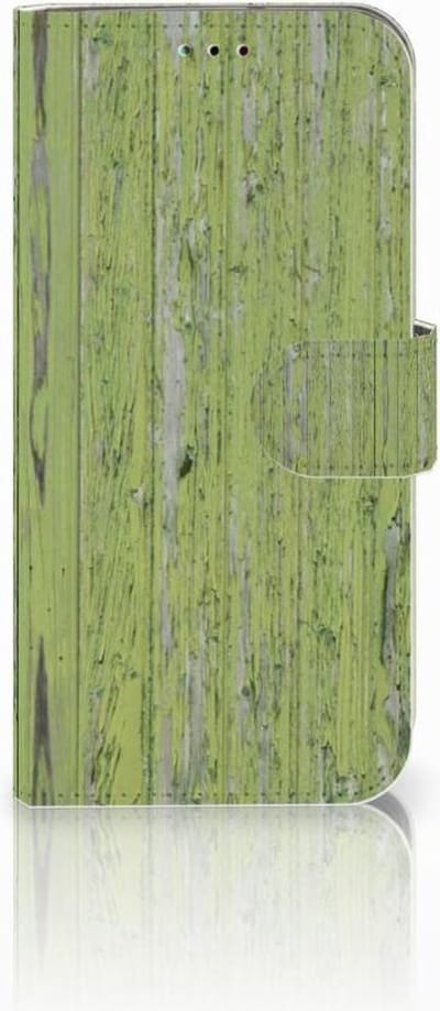 Samsung Galaxy A40 Book Style Case Green Wood