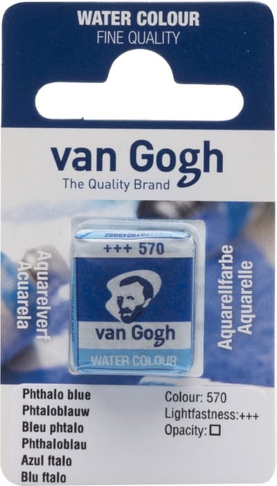 Aquarelverf - 570 Phtaloblauw - van Gogh - Napje