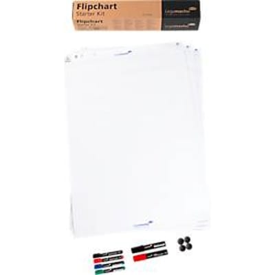 Flipover-startset Legamaster 7-124900, blokken, markers, magneten, 14-delig