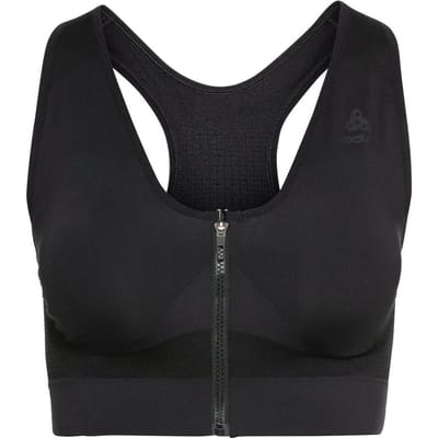 ODLO - maat M - Seamless High Sport Bra - Sportbeha - zwart