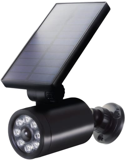 Ynkkvre - solar lampen - LED bionische spotlights deluxe - zonne-energie - bewegingssensor - waterdicht en vorstbestendig - buitenverlichting voor tuin en erf - 25 voet