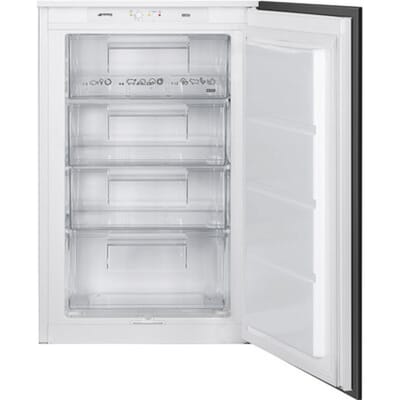 SMEG Inbouw vriezer Vriezers, Universeel, Enkeldeurs, Inbouw, Positie scharnier: Rechts, Wit, Statisch, E