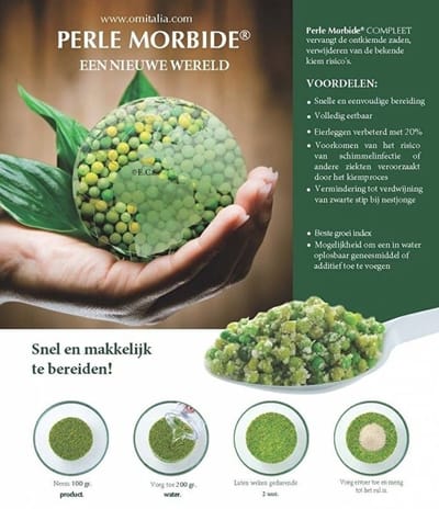 Perle Morbide - Eivoer voor vogels - Supplementen - Vogelvoer - Kiemzaad