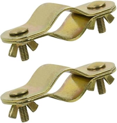 ProPlus Daksteunklem - Dubbel - Metaal - Ø 22-25 mm - 85 mm - 2 stuks
