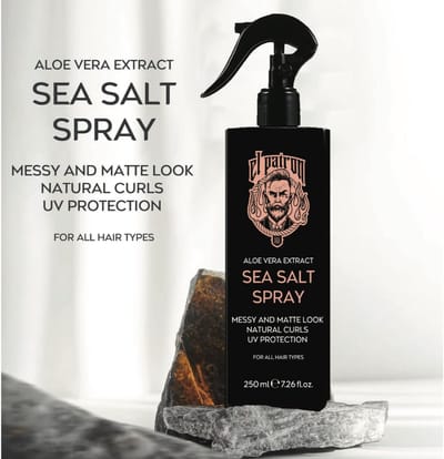 Elpatron sea salt spray Haarstyling Spray voor Natuurlijke Golven en Volume met Sterke Fixatie .