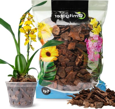 Orchideeënschors - Pijnboomschors Mulch - Planten Verzorgen - Natuurlijke Ingrediënten - 1 Kwart