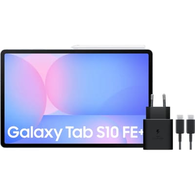 Samsung Galaxy Tab S10 FE Plus 13,1 inch 256GB Wifi Lichtblauw + Oplaadpakket