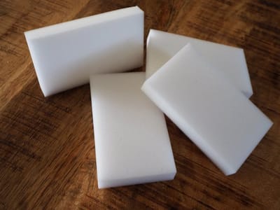 4x Sponzen - 10x6 - Wonderspons - Magische Spons - Voor Hardnekkig vuil - Schoonmaak Spons - Vlekkenspons - 4 STUKS