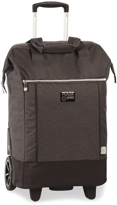 Fabrizio - Punta Big Wheel - shoppingtrolley - boodschappenkar - zwart