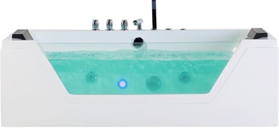 SAMANA - Whirlpool - Wit - 71 x 153 cm - Acryl