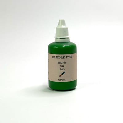 MGM Trading® - Hands on art - Candle dye - Kleurstof voor kaarsvet - 20 ml - 1 fles - Hoog Geconcentreerd - Groen