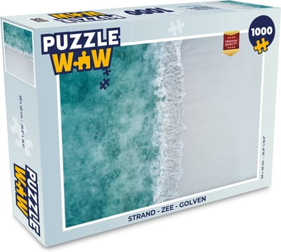 Puzzel Strand - Zee - Golven - Legpuzzel - Puzzel 1000 stukjes volwassenen