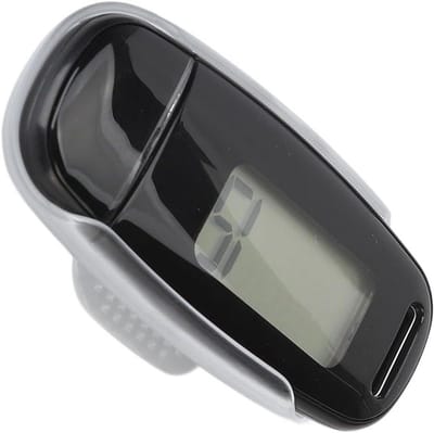 Stappenteller - Stap teller - Stappen Tellen - Groot LCD Scherm - 9 x 5 x 4 cm - Zwart