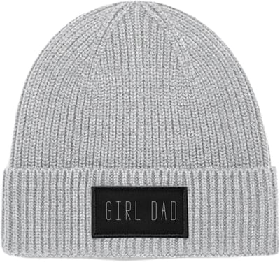 Heren muts-cadeau papa-verjaardag kado vader-girl dad-Grijs