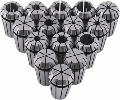 15 Stuks Lente Collet Set voor CNC Frezen en Graveermachines - 1-13 mm