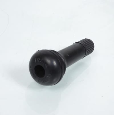 Valve droite type TR414 neuve L49mm pour jante tubeless de moto scooter voiture