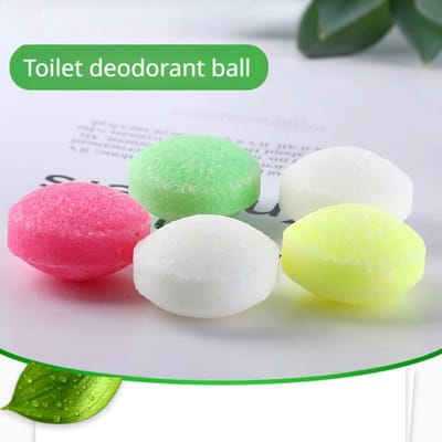 5 STUKS Kleurrijke EVA Citroengeur Urinoir Toilet Deodorant Bal Toilet Luchtzuivering Geurbal Kamerverfrissers green