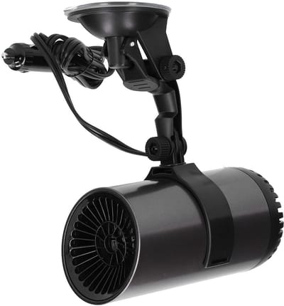 Dailygoody - Draagbare Autoverwarmer - 2-in-1 Ventilator - Snelle Verwarming - 360 ° Houder - Koeling - Ideaal voor Winter-zomer