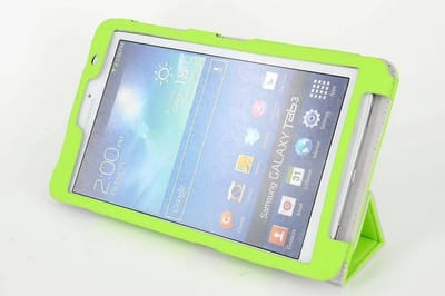 Samsung Galaxy Tab 3 Smart Tablethoes Groen voor bescherming van tablet- 8719273107737