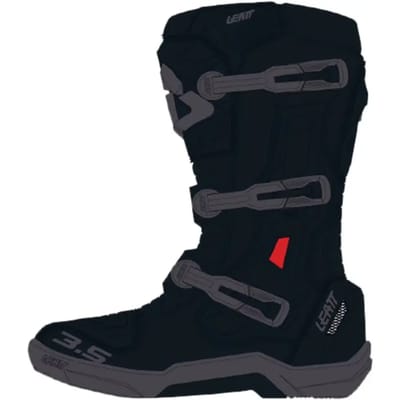 Leatt 3.5 2024 Zwart Crosslaarzen - Laars