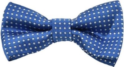 Fako Fashion® - Kinder Vlinderstrik - Vlinderdas  - Stipjes - 10cm - Royal Blauw