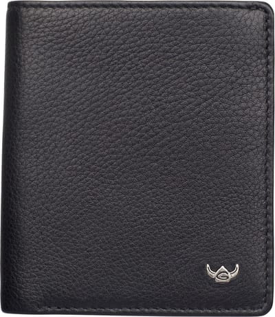 Golden Head Leren portemonnee Capri RFID Protect Kombischeintasche 1119 Schwarz zwart