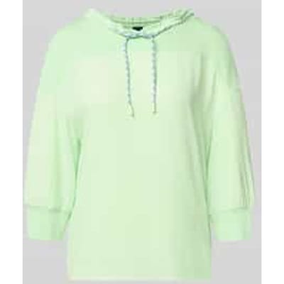 Shirt met lange mouwen met tunnelkoord