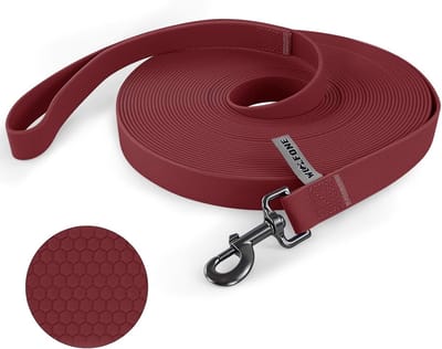 Waterdichte Lange Hondenlijn 15m met Antislip Handvat voor Training en Buitenactiviteiten