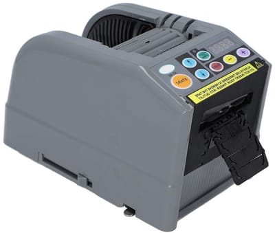 Elektronische Tape Dispenser met Automatische Snijfunctie, Geschikt voor 6 tot 60mm Breedte, 900m Snijlengte, Tape Snijmachine voor Efficiënte Verpakking en Kantoorgebruik