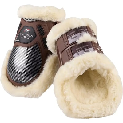 Wool paardenscheenbeschermers Premier Equine Carbon Pro Techno