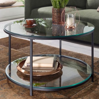 Sky Style Honel Glazen Salontafel Transparant