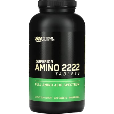 Optimum Nutrition, Superior Amino 2222 Tabletten, 320 Tabletten