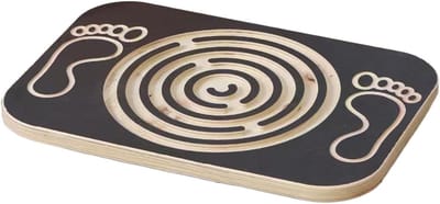Houten Trainingsplank - Fitness Hulp - Spierversterking - Modulair Ontwerp - 1669 x 13 cm - Houtkleur