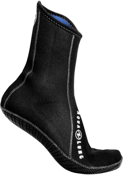 Aqualung Elastic Ergo High Top 3 Mm Duikbooties Zwart EU 48-49
