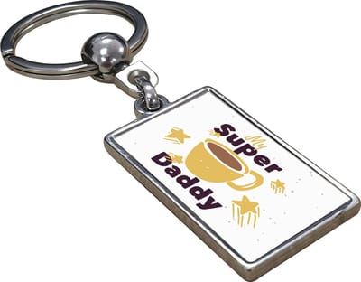My Super Daddy - Sleutelhanger - Cadeau - Verjaardag - Kerst - Kado - Valentijn - Vaderdag - Vaderdag cadeautje - Vaderdag cadeau voor papa